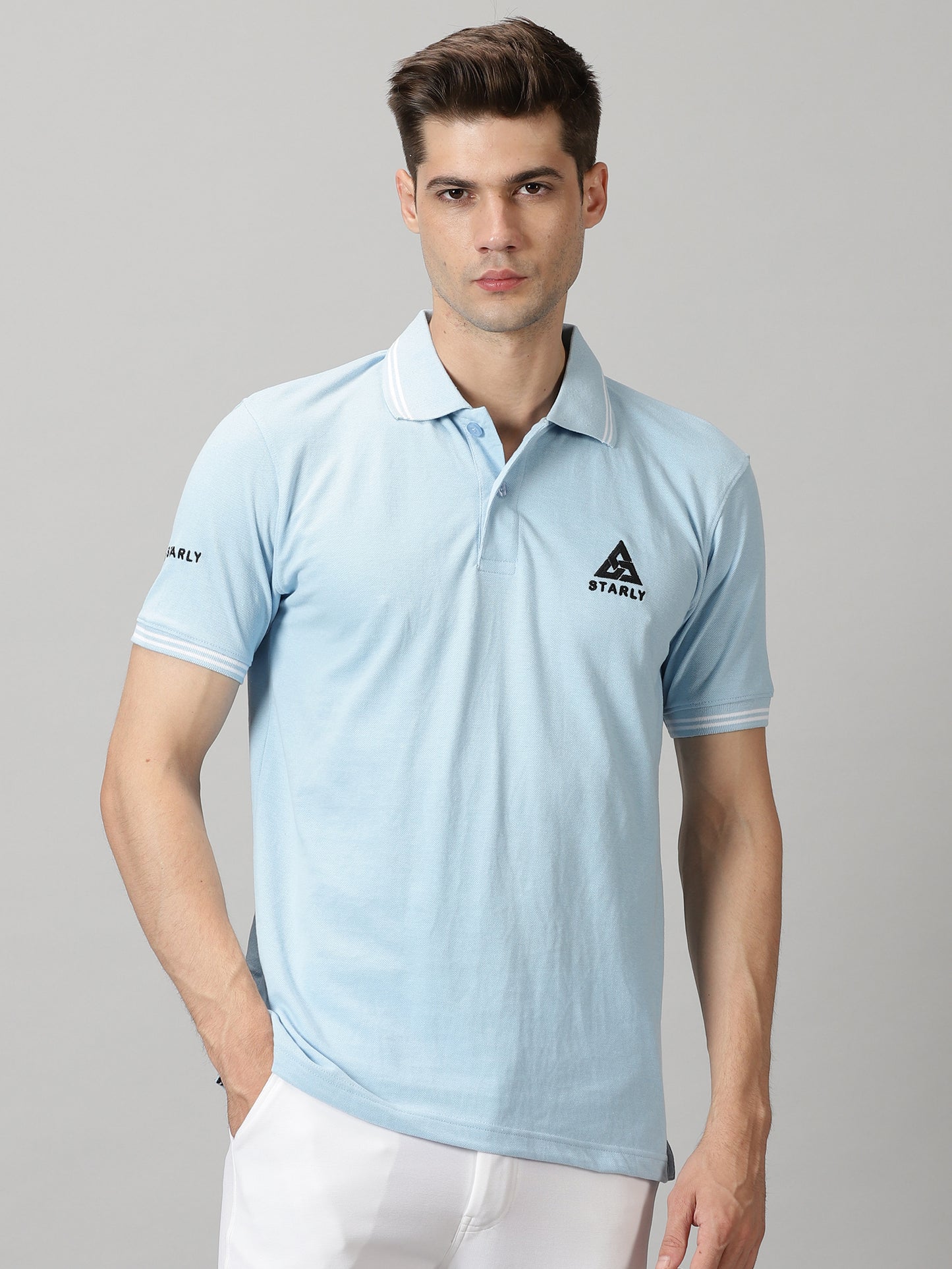 Classic Comfort: Men's Solid Polo T-Shirts