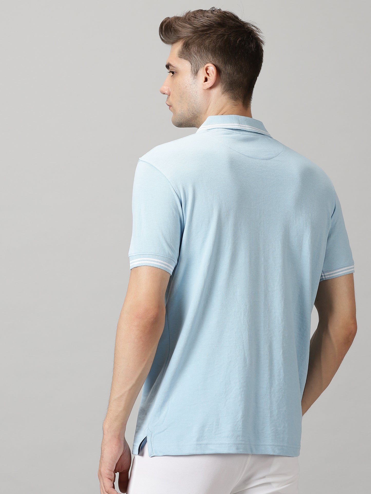 Classic Comfort: Men's Solid Polo T-Shirts