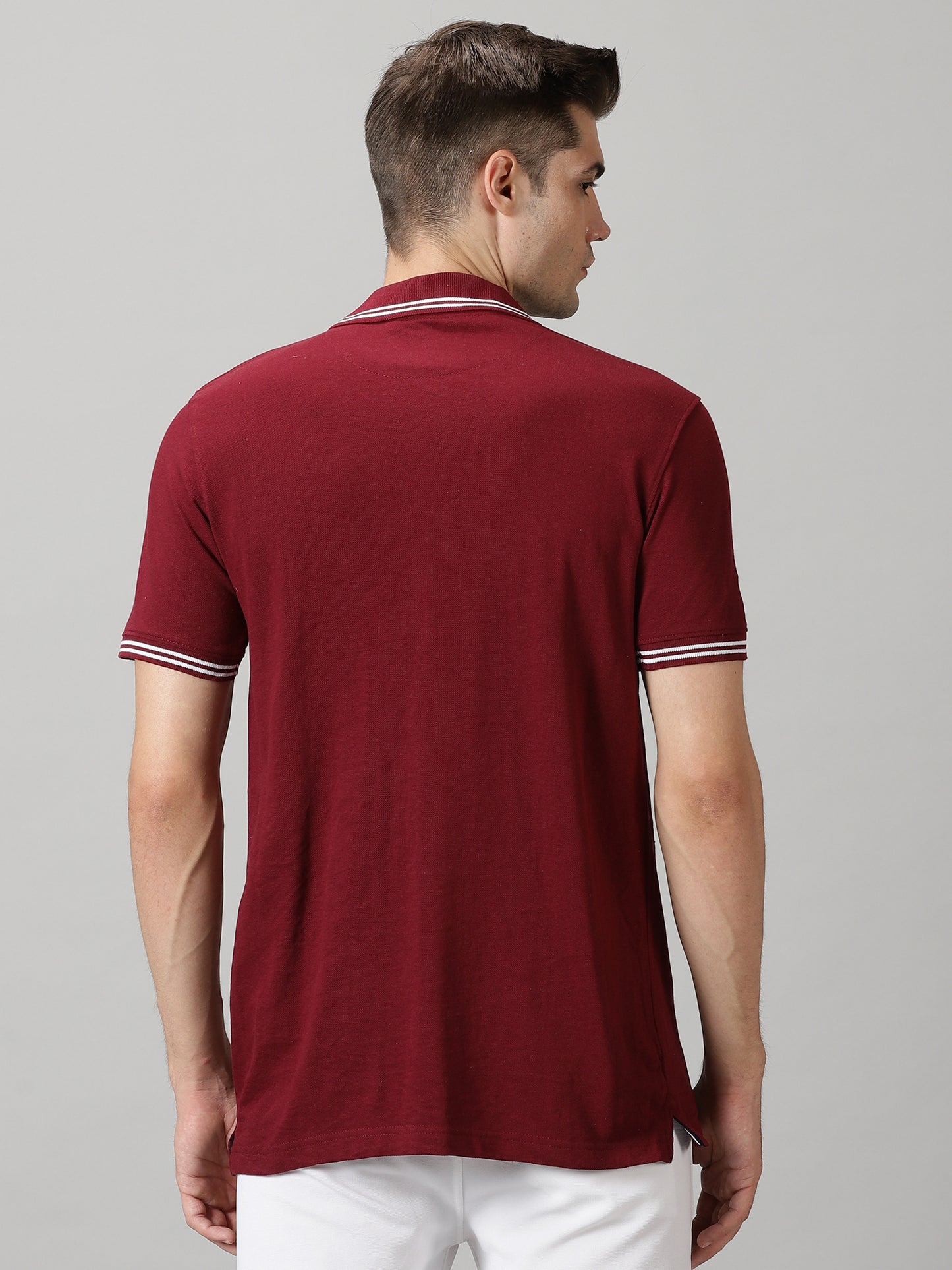 Classic Comfort: Men's Solid Polo T-Shirts