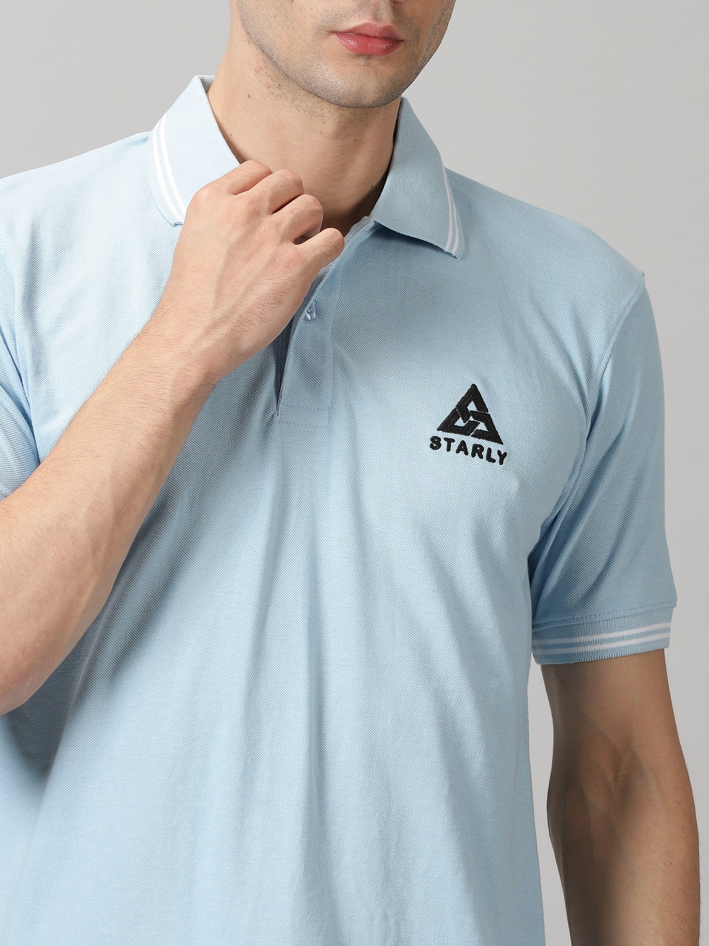 Classic Comfort: Men's Solid Polo T-Shirts