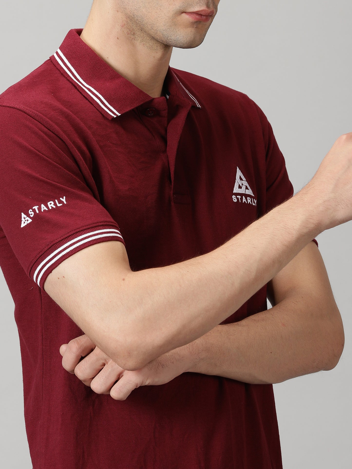 Classic Comfort: Men's Solid Polo T-Shirts