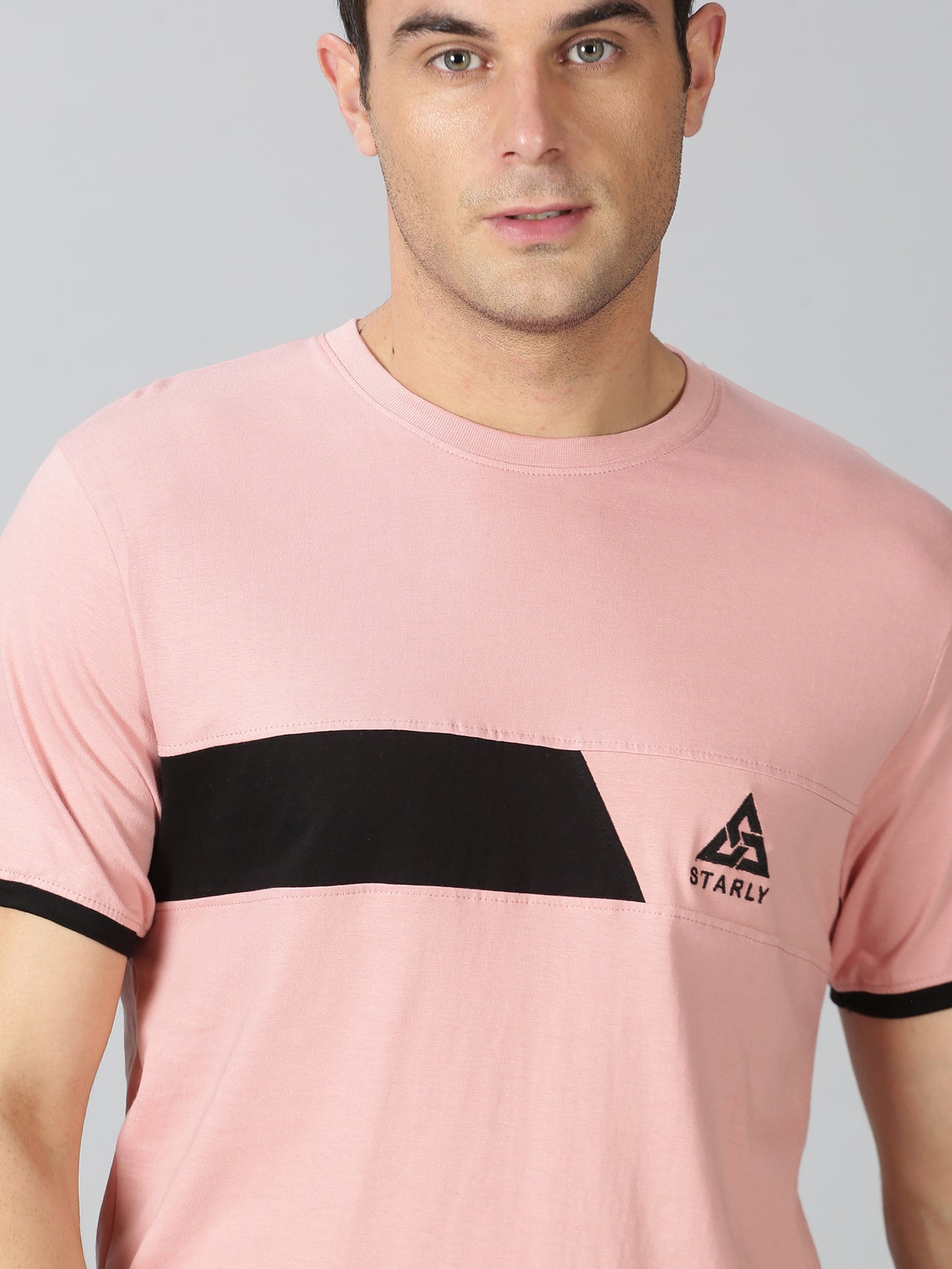 Trendy Peach T-shirt and Shorts Combo