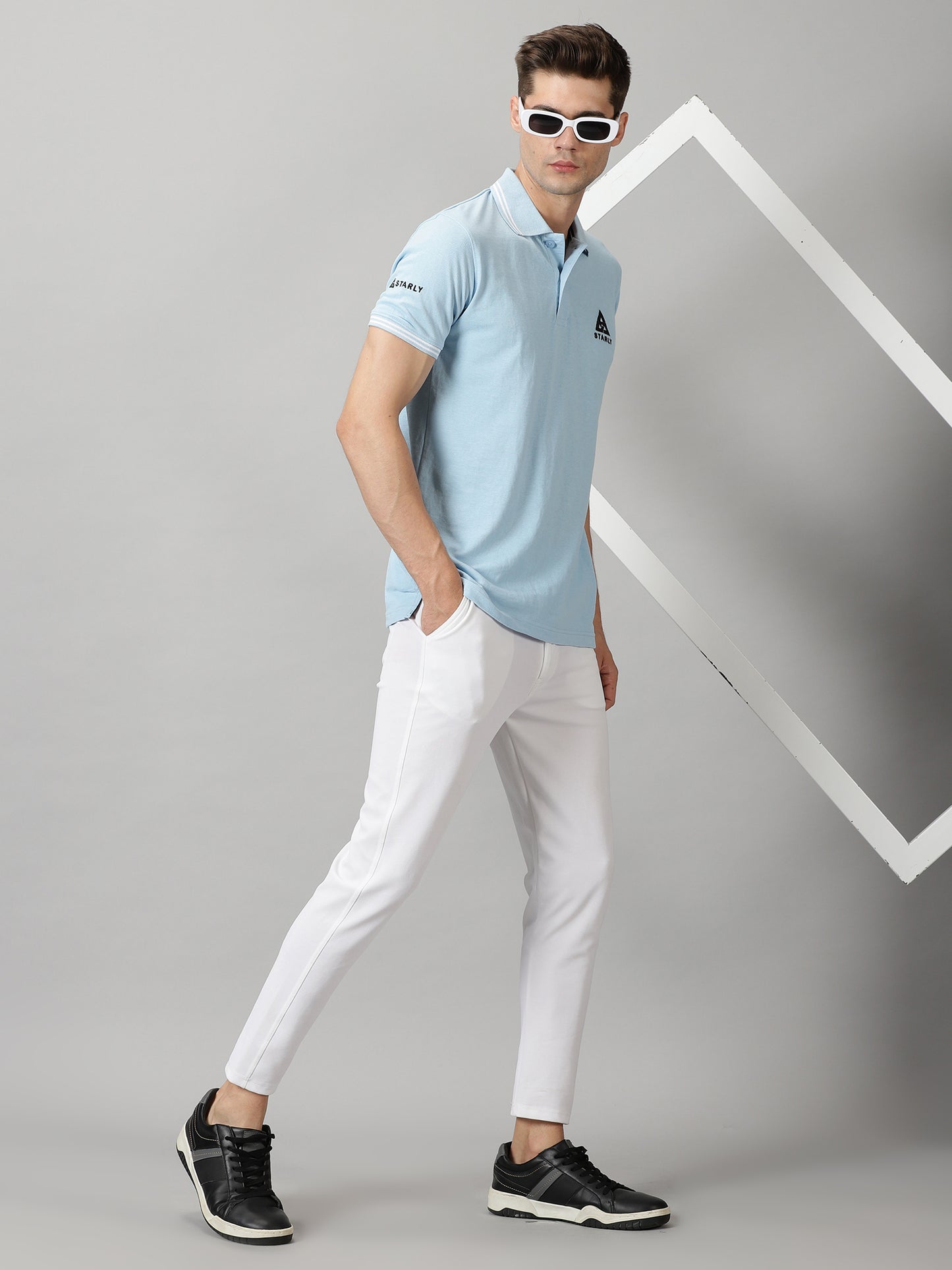 Classic Comfort: Men's Solid Polo T-Shirts