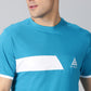 Trendy Aqua-Blue T-shirt and Shorts Combo