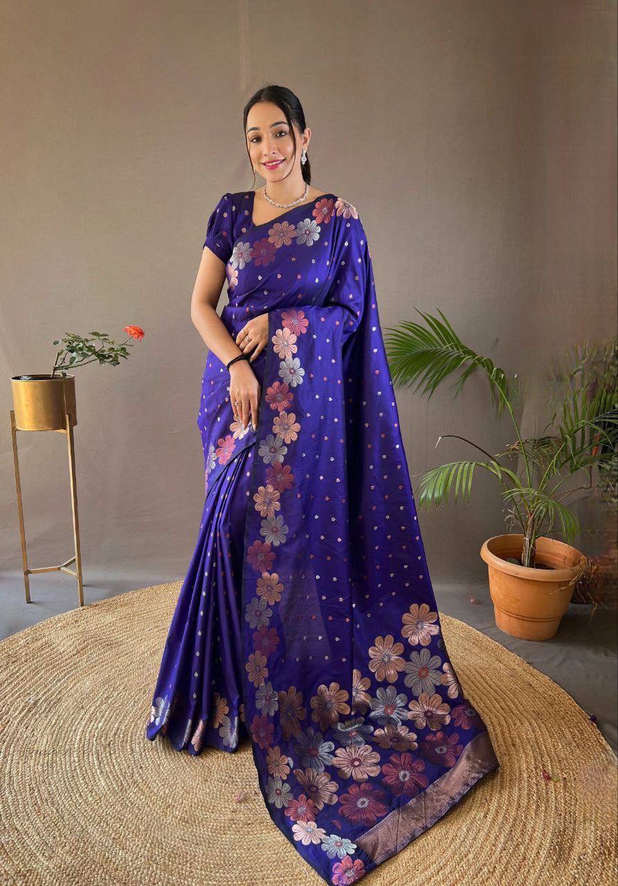Elevate Your Wedding Style with Enchanting Organic Banarasi Sarees