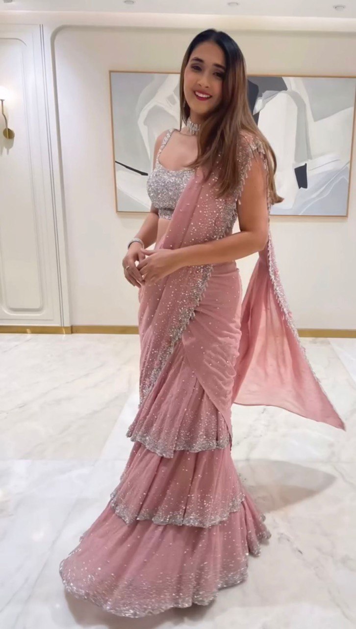 Ready-to-Wear Lehenga Saree – Effortless Elegance