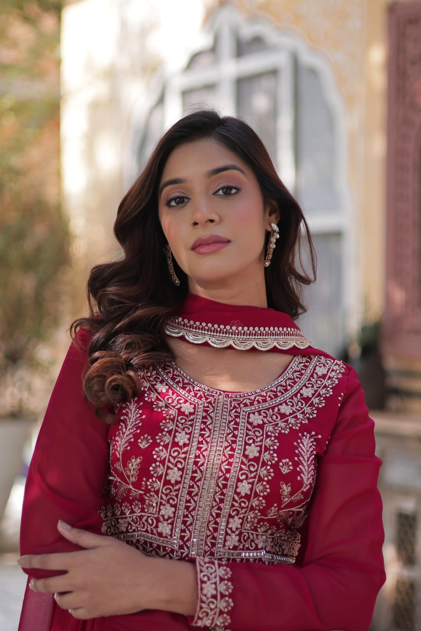 Premium Designer Readymade Gowns & Dressess & Dresses with Dupatta Set