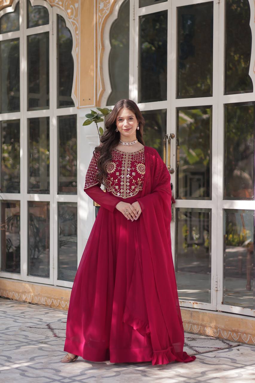 Premium Designer Readymade Gowns & Dressess & Dresses with Dupatta Collection