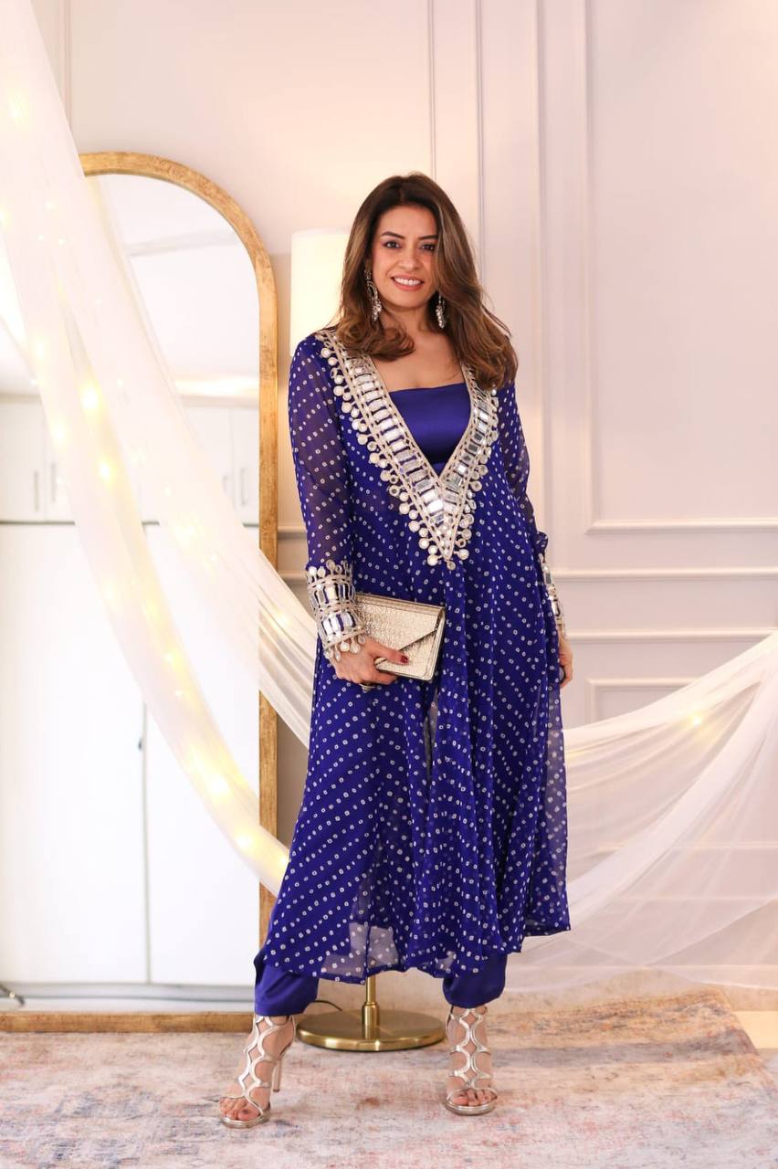 Stylish Indo-Western 3-Piece Set for Women - Main Image