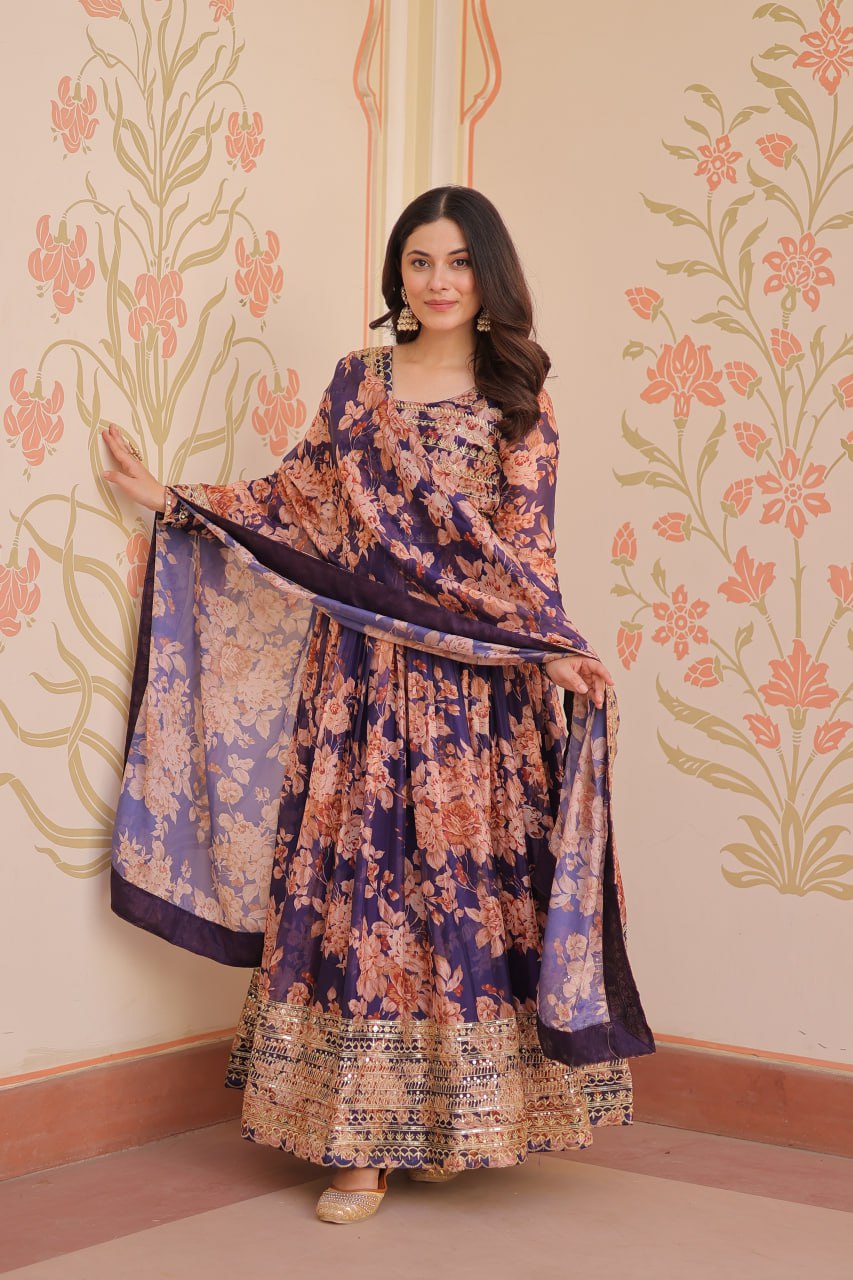 Premium Designer Readymade Gowns & Dressess & Dresses with Dupatta