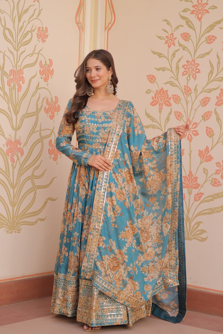 Premium Designer Readymade Gowns & Dressess & Dresses with Dupatta