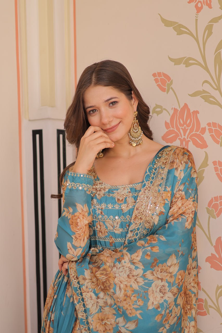 Premium Designer Readymade Gowns & Dressess & Dresses with Dupatta