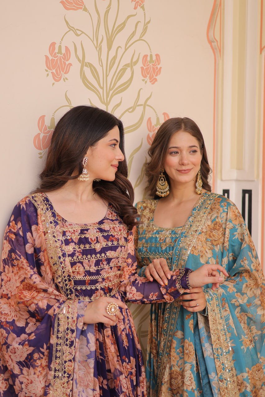 Premium Designer Readymade Gowns & Dressess & Dresses with Dupatta