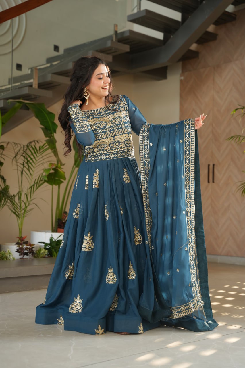 Premium Readymade Gowns & Dressess & Dresses with Dupatta