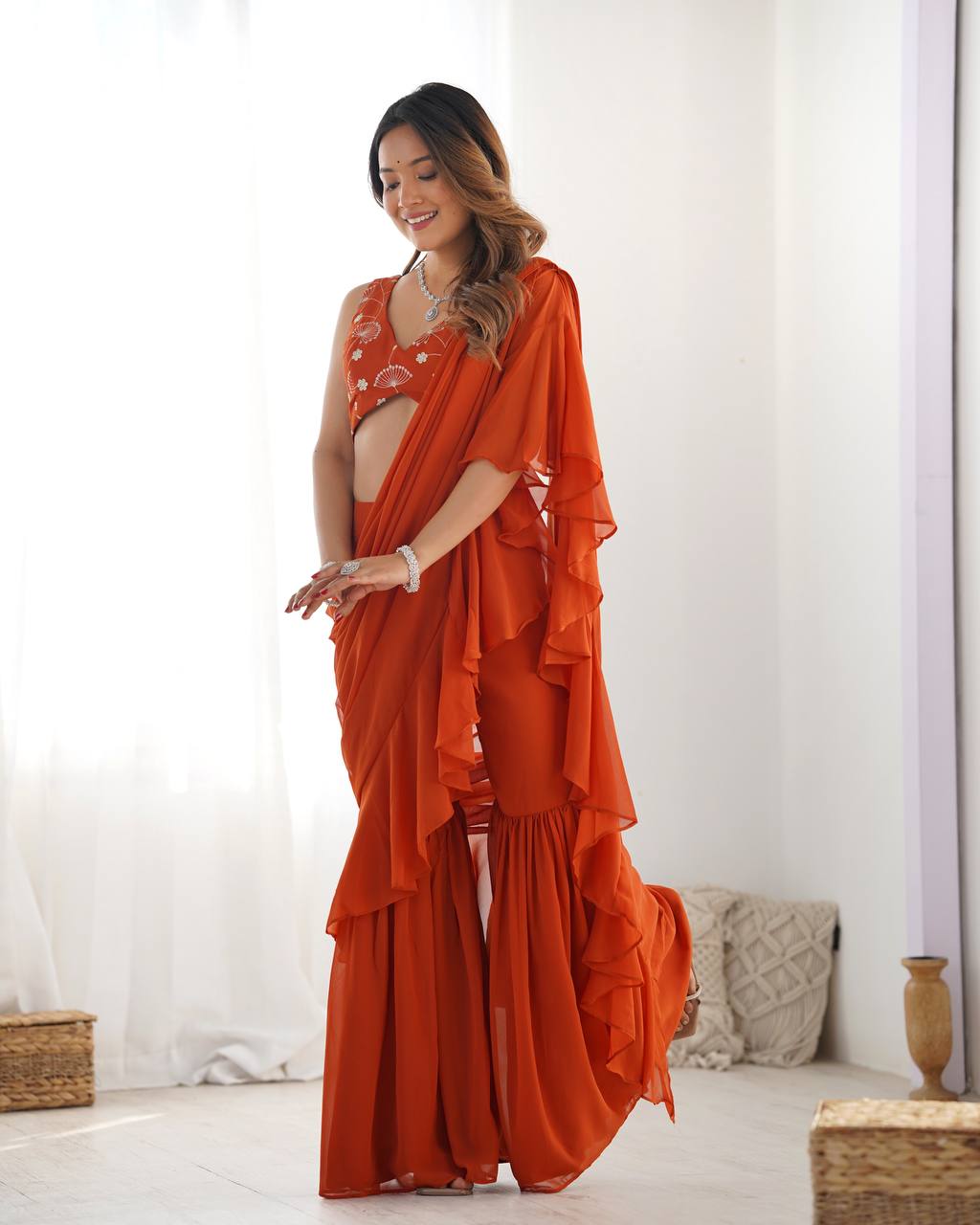 Ready to Wear Sharara Saree
