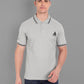 Solids Polo T-Shirt : Grey