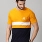 ColourBlocked T-Shirt: Yellow