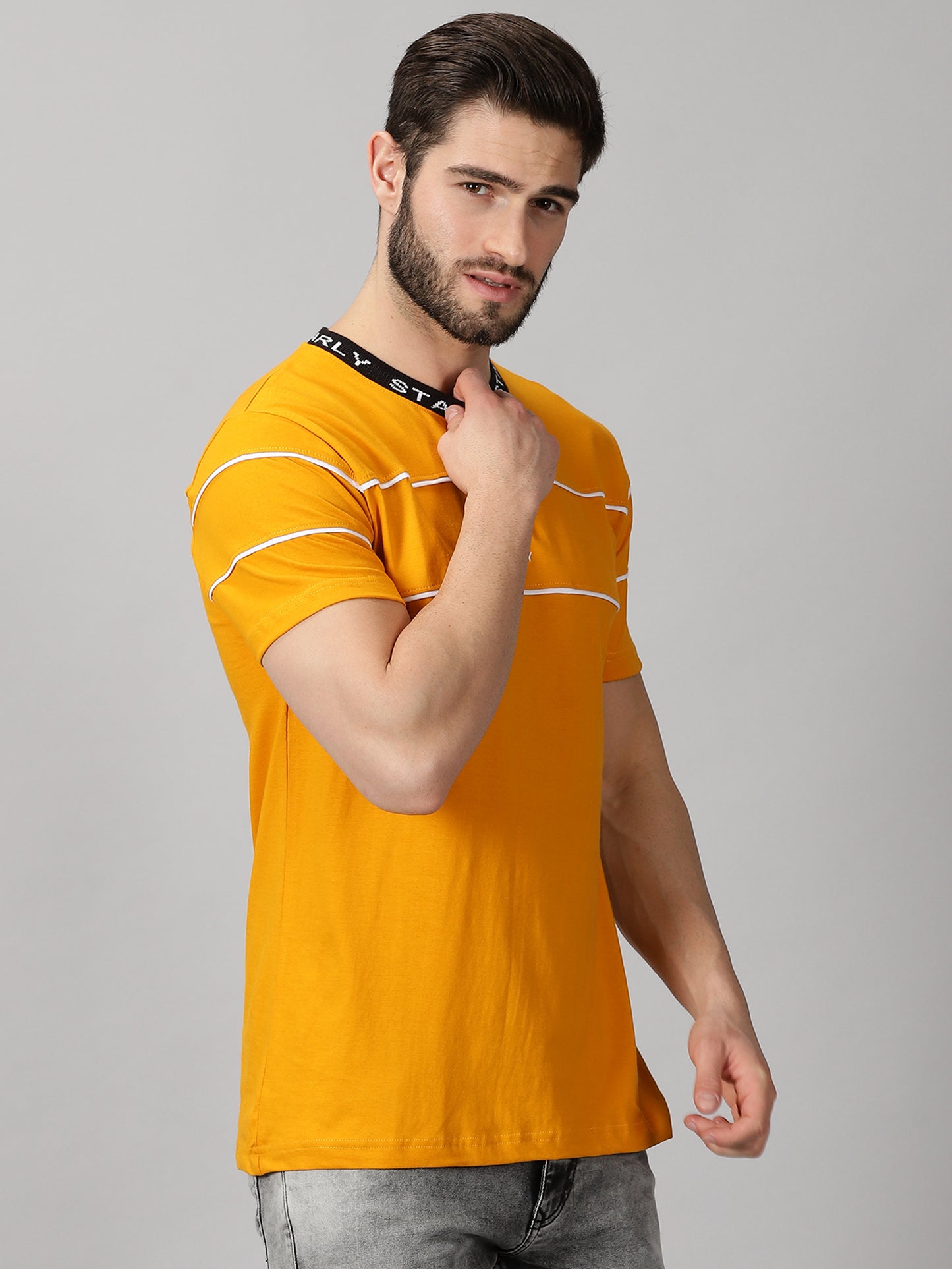 Piping Yellow T-Shirt