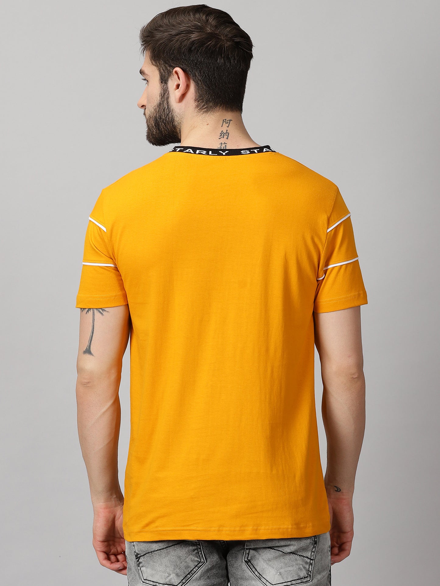 Piping Yellow T-Shirt