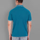 Solids Polo T-Shirt : Petrol Blue