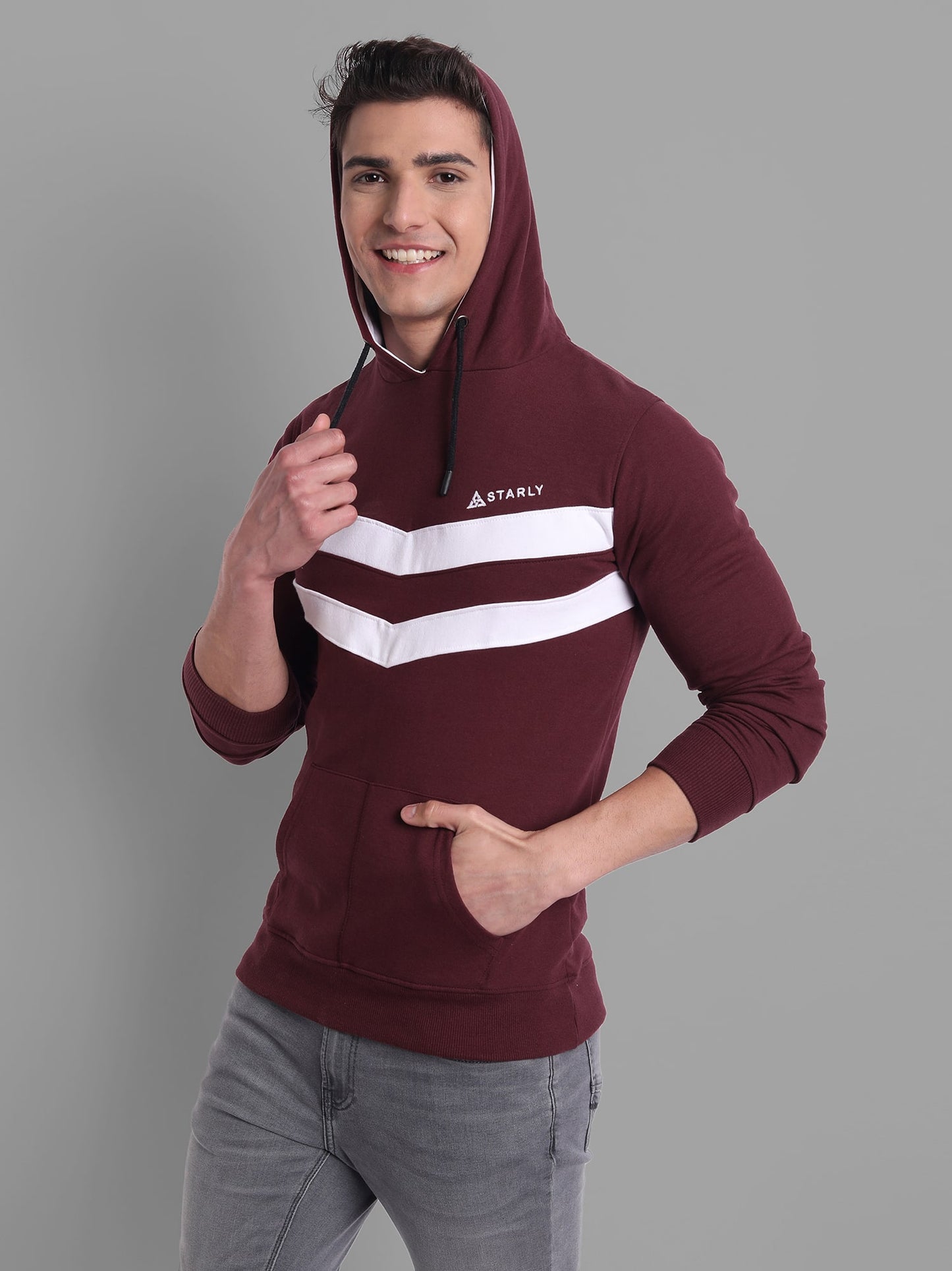 Comfort in Our Maroon Hoodies