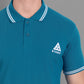 Solids Polo T-Shirt : Petrol Blue