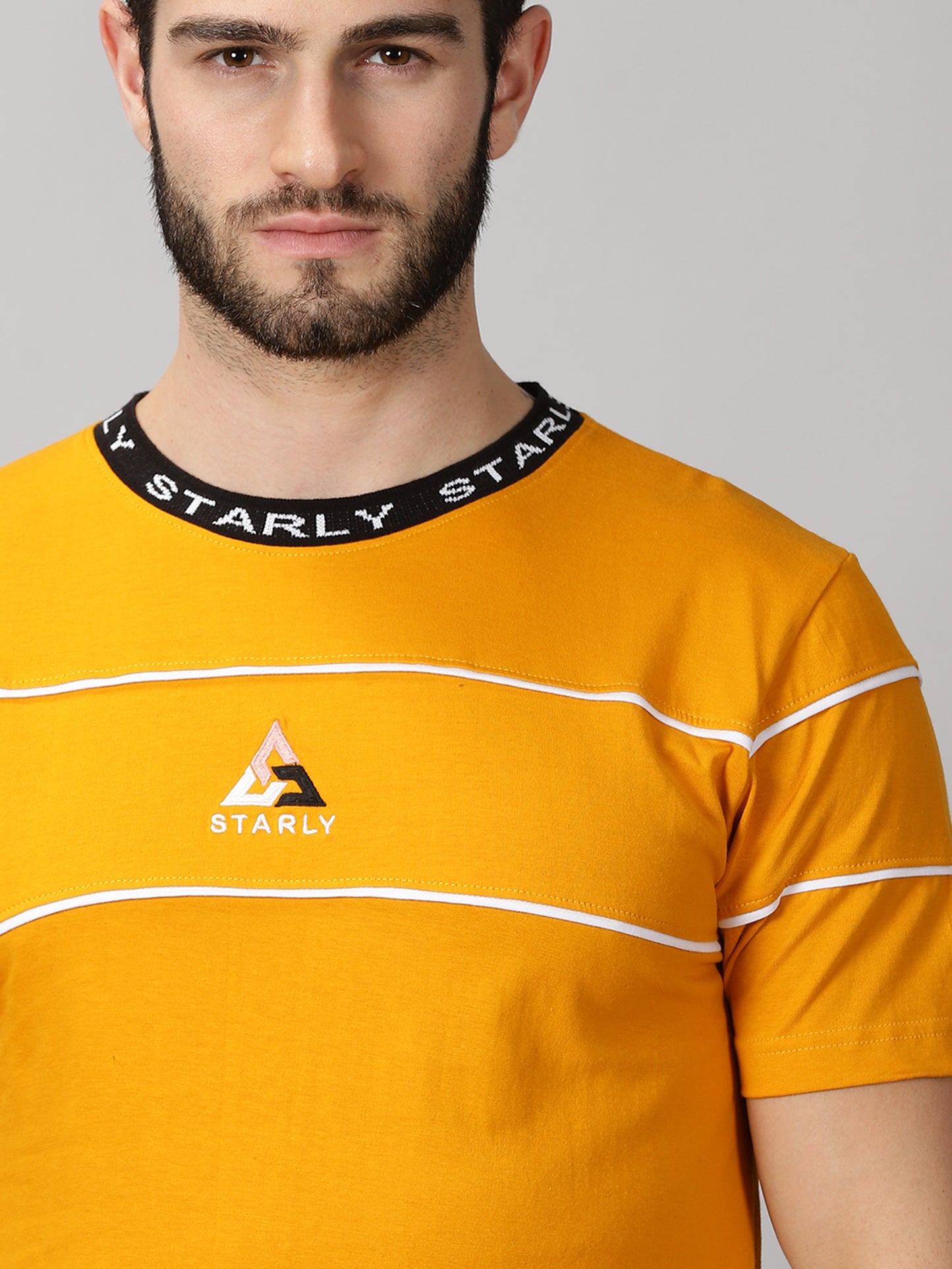 Piping Yellow T-Shirt