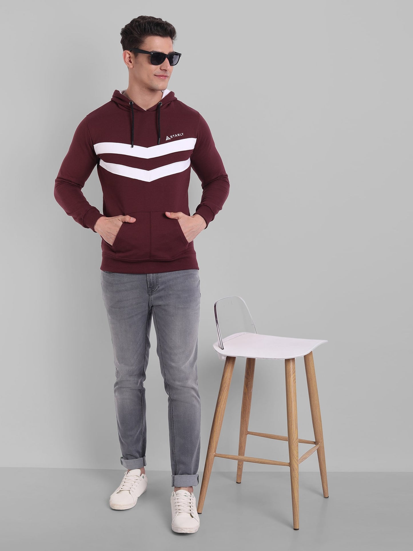 Comfort in Our Maroon Hoodies