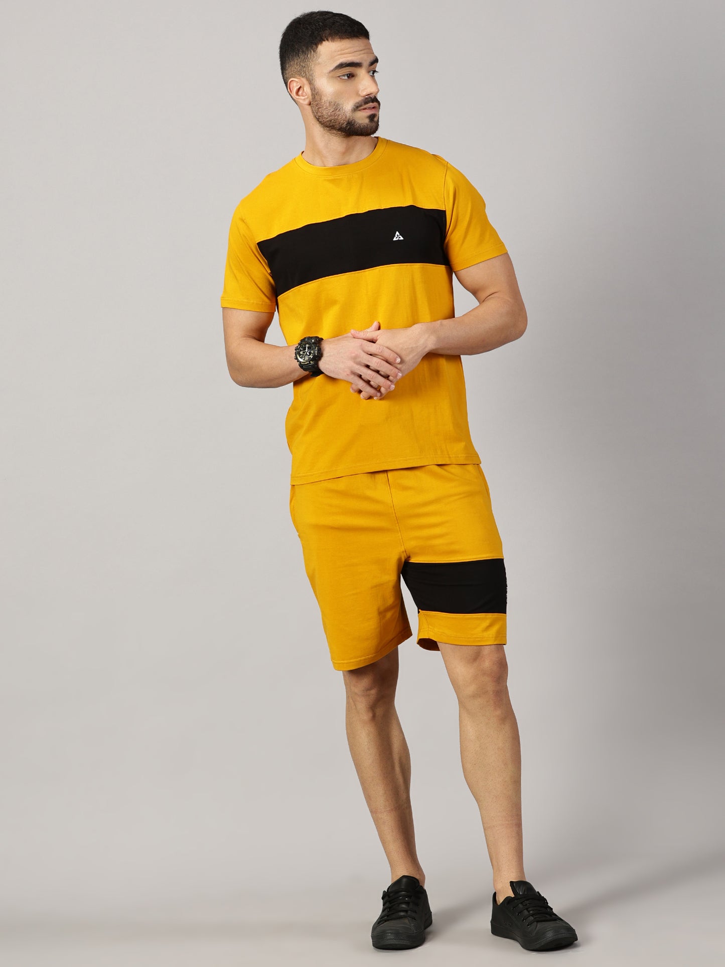 Style with Our Premium Men’s Mustard Co-ords Set