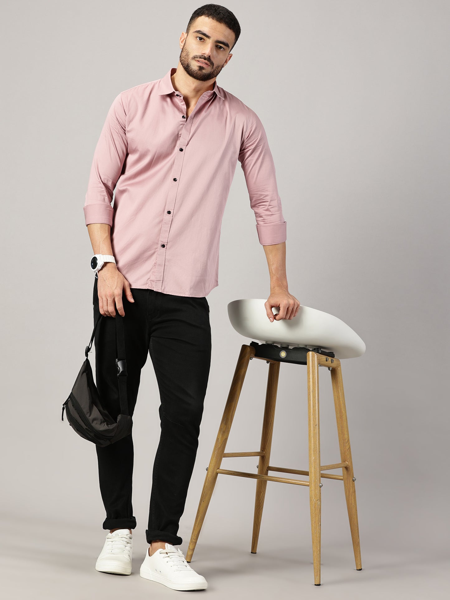 STARY Men's Premium Cotton Shirt