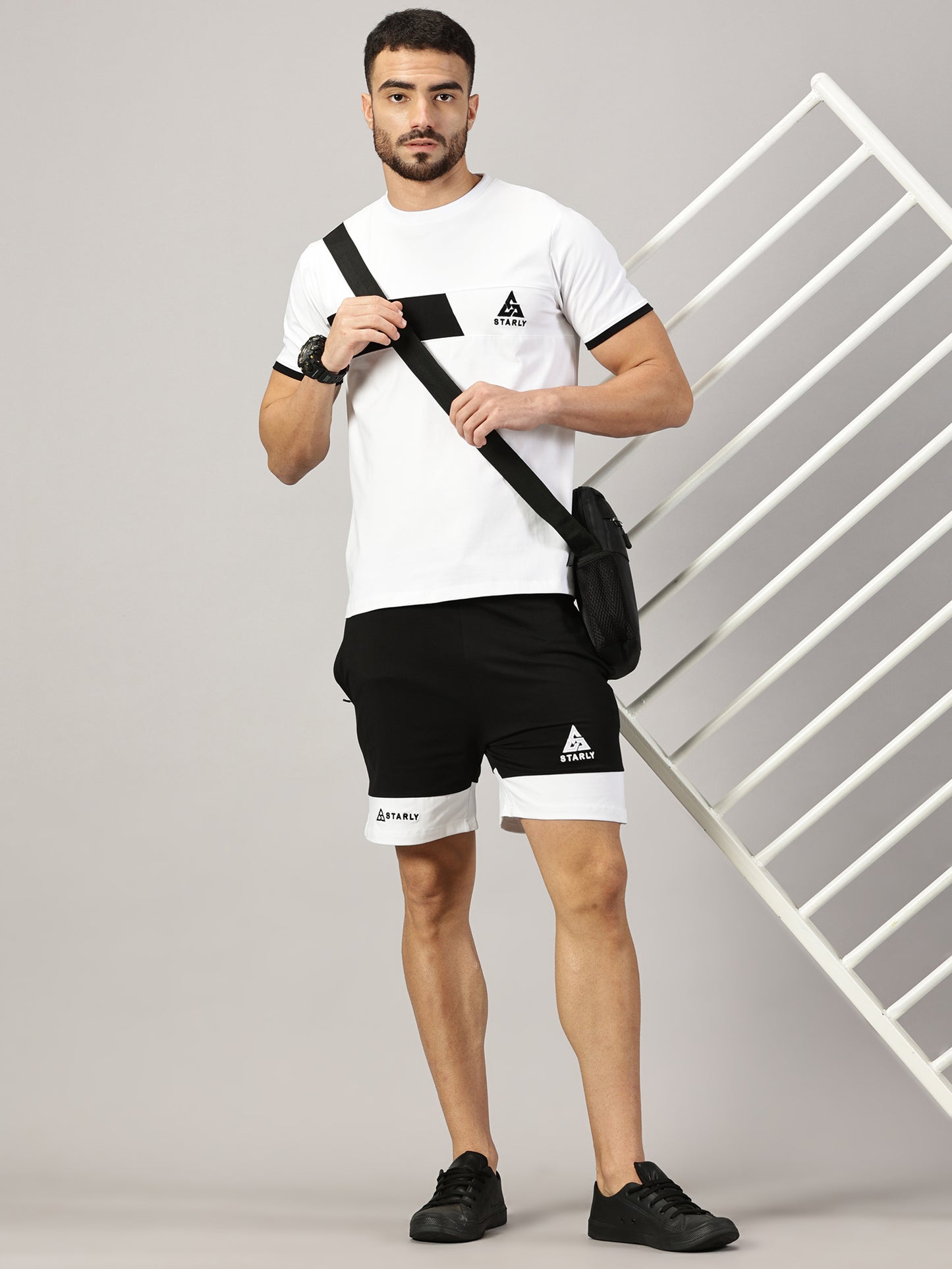 Style with Our Premium Men’s White Co-ords Set