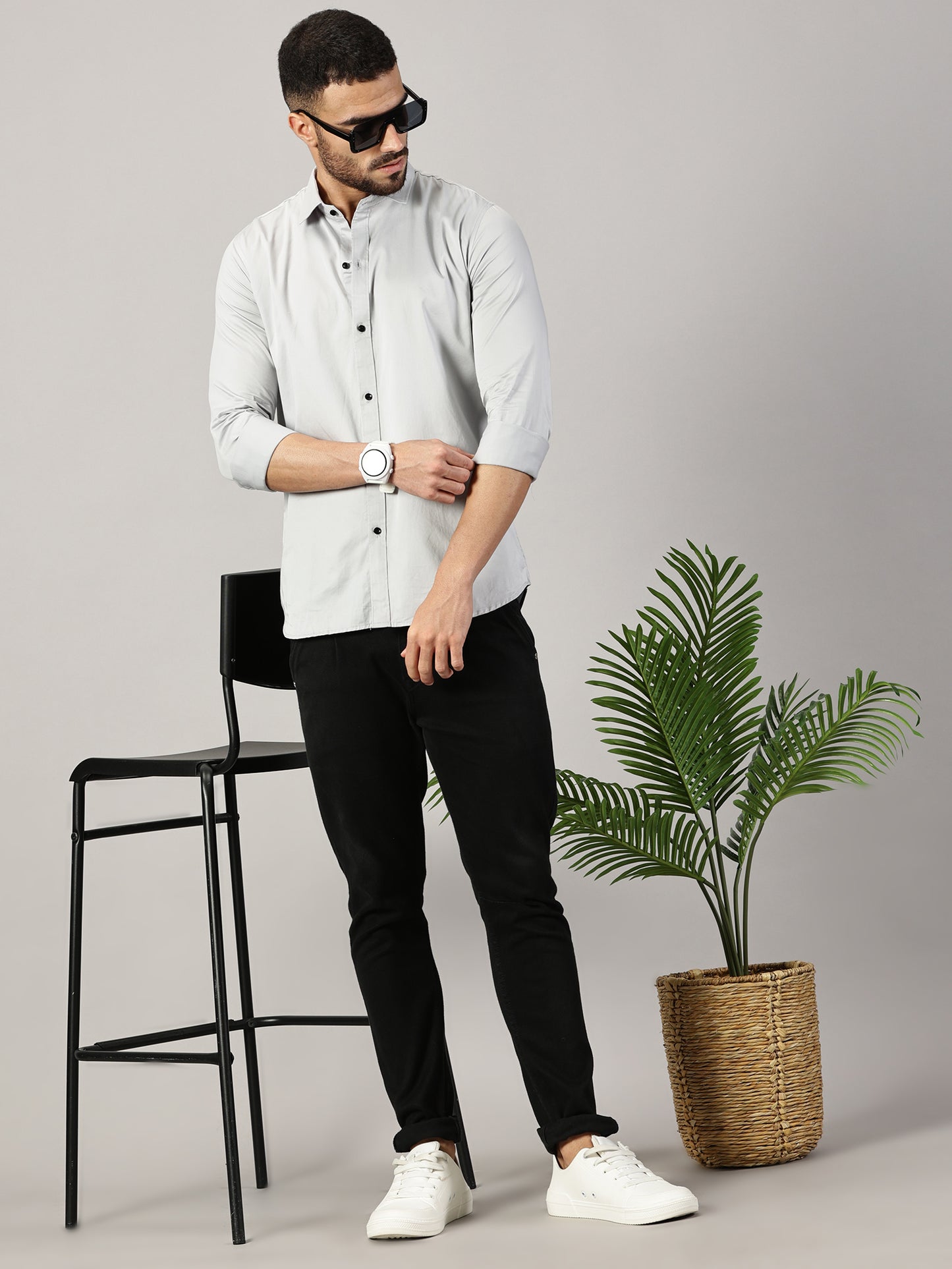 STARY Men's Premium Cotton Shirt