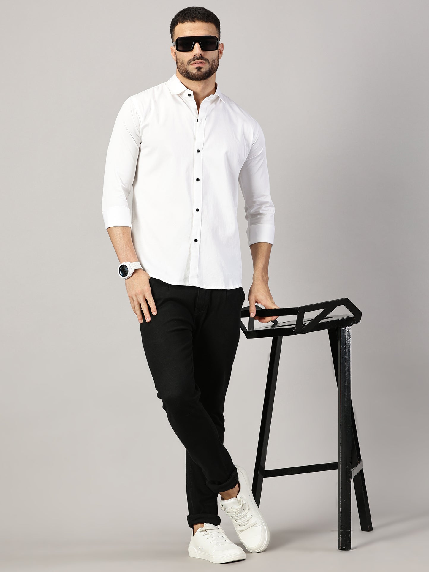 STARY Men's Premium Cotton Shirt