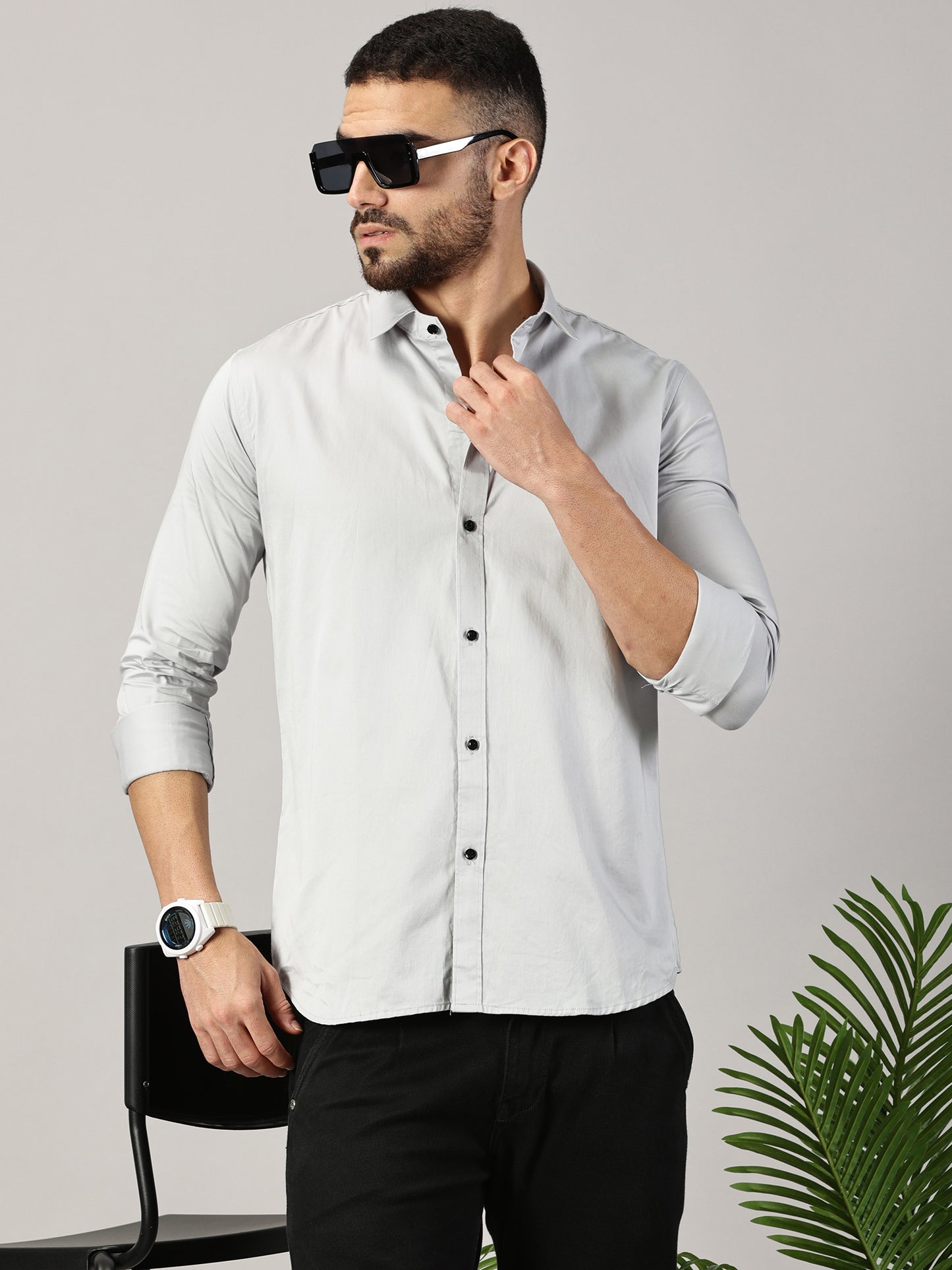 STARY Men's Premium Cotton Shirt