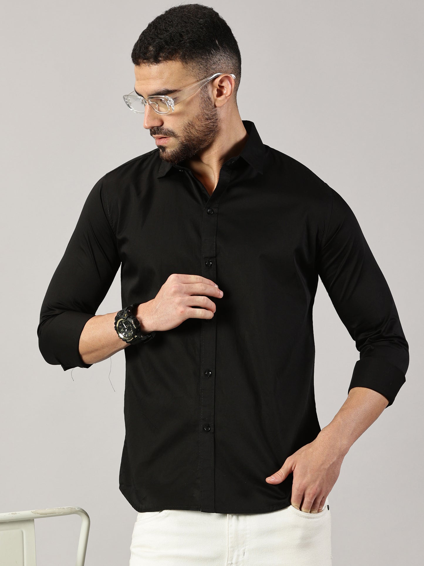 STARY Men's Premium Cotton Shirt