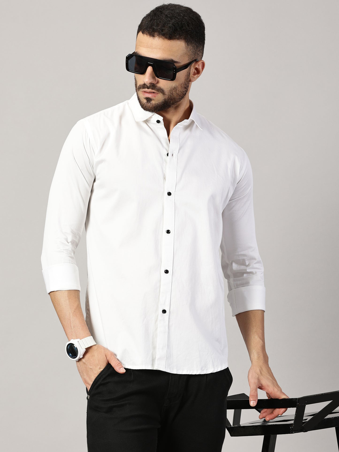 STARY Men's Premium Cotton Shirt