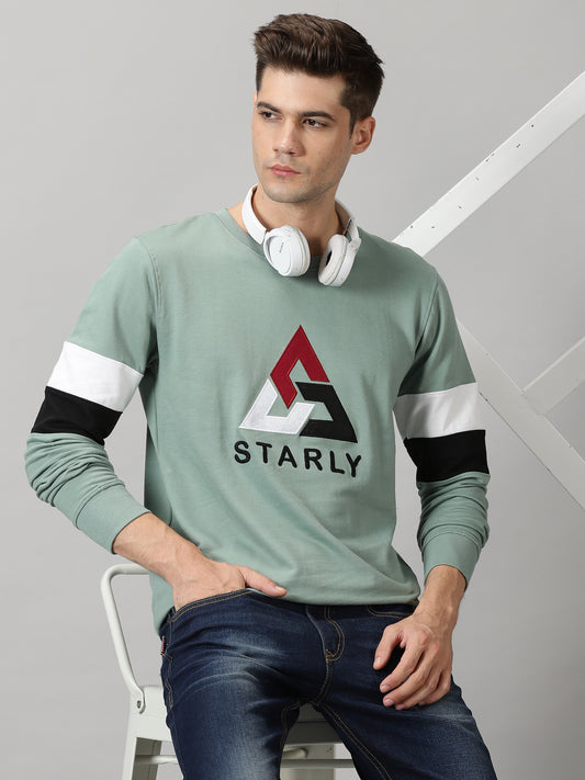 Men's C-Green Embroidered Sweatshirt