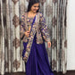 INDO-WESTERN DRAPE SAREE