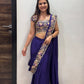 INDO-WESTERN DRAPE SAREE