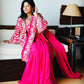 INDO-WESTERN DRAPE SAREE