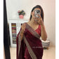 Trending Designer Diamond Work Saree Collection