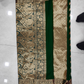 Banarasi Silk Saree in Dark Green