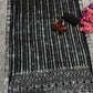 Black Georgette made Saree with Heavy Sequence Embroidery Work
