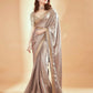 Premium Frandy Chiffon with Dual Sequin & Dori Embroidery Wor