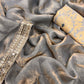 Premium Frandy Chiffon with Dual Sequin & Dori Embroidery Wor