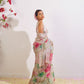 Exclusive Floral Handwork Saree