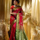Red Woven Kanjivaram Banarasi Jacquard Sari