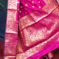 Banarasi Silk Saree in Pink