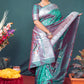 Rama Soft Silk Maharashtrian Paithani Saree