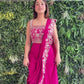 DRAPE SAREE WITH CHIC SHRUG